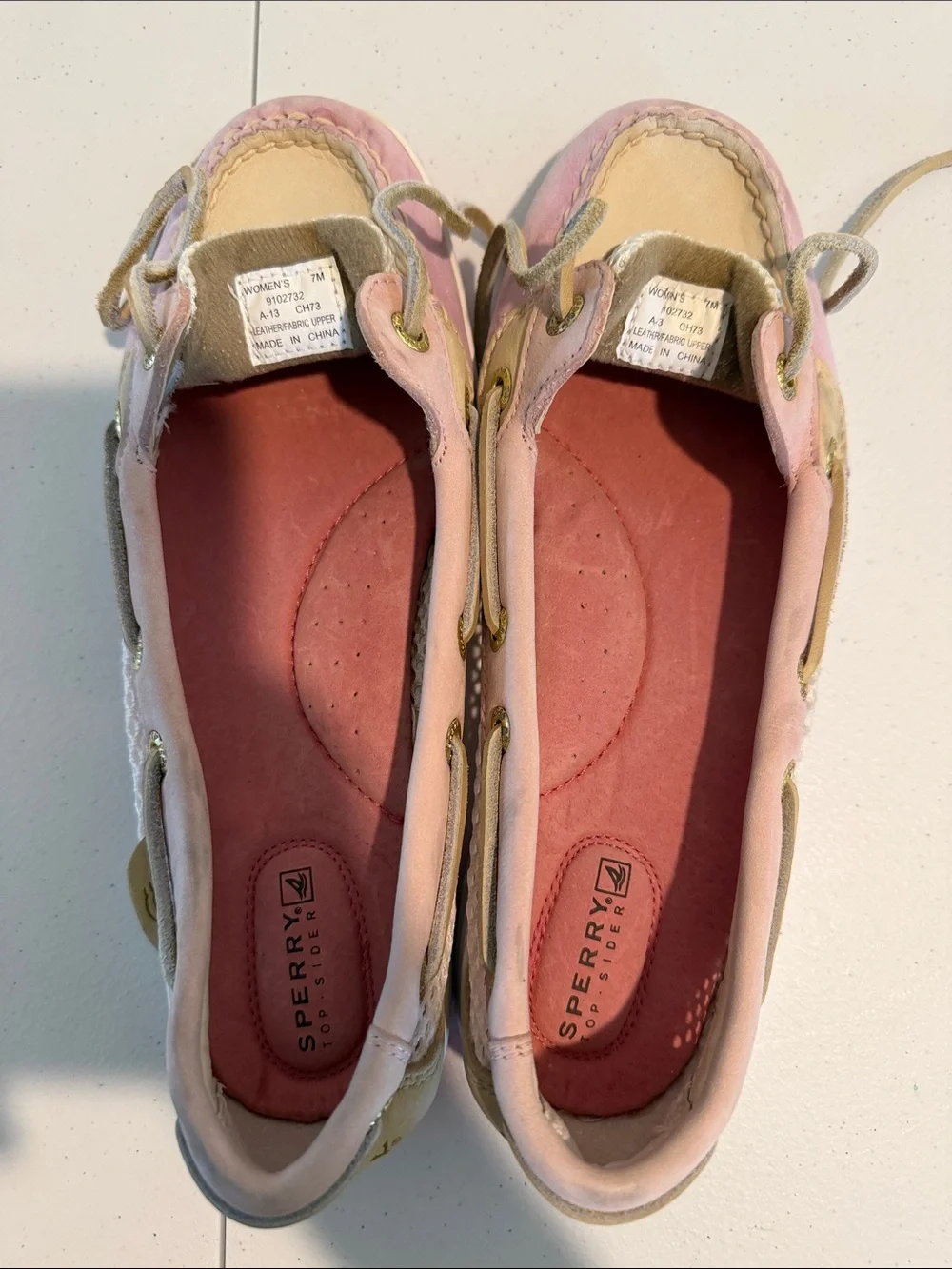 SPERRY Top-Sider Angelfish Boat Shoes size 7